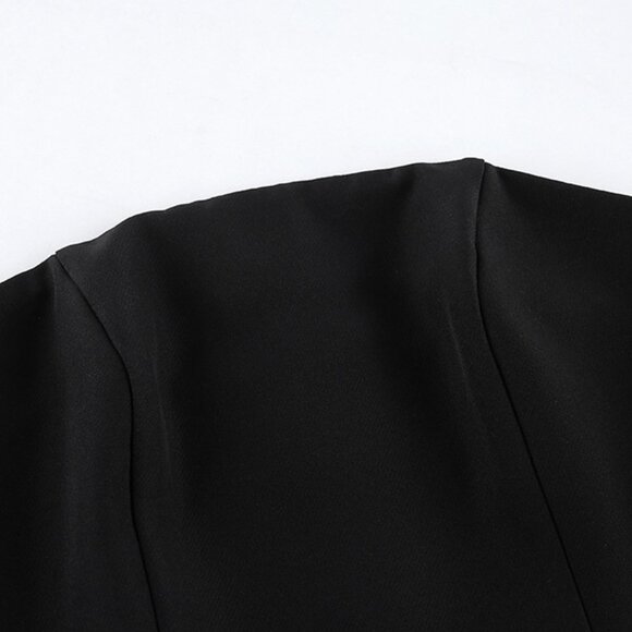 Pleated Detail Tube Mini Dress - Picture 13 of 14